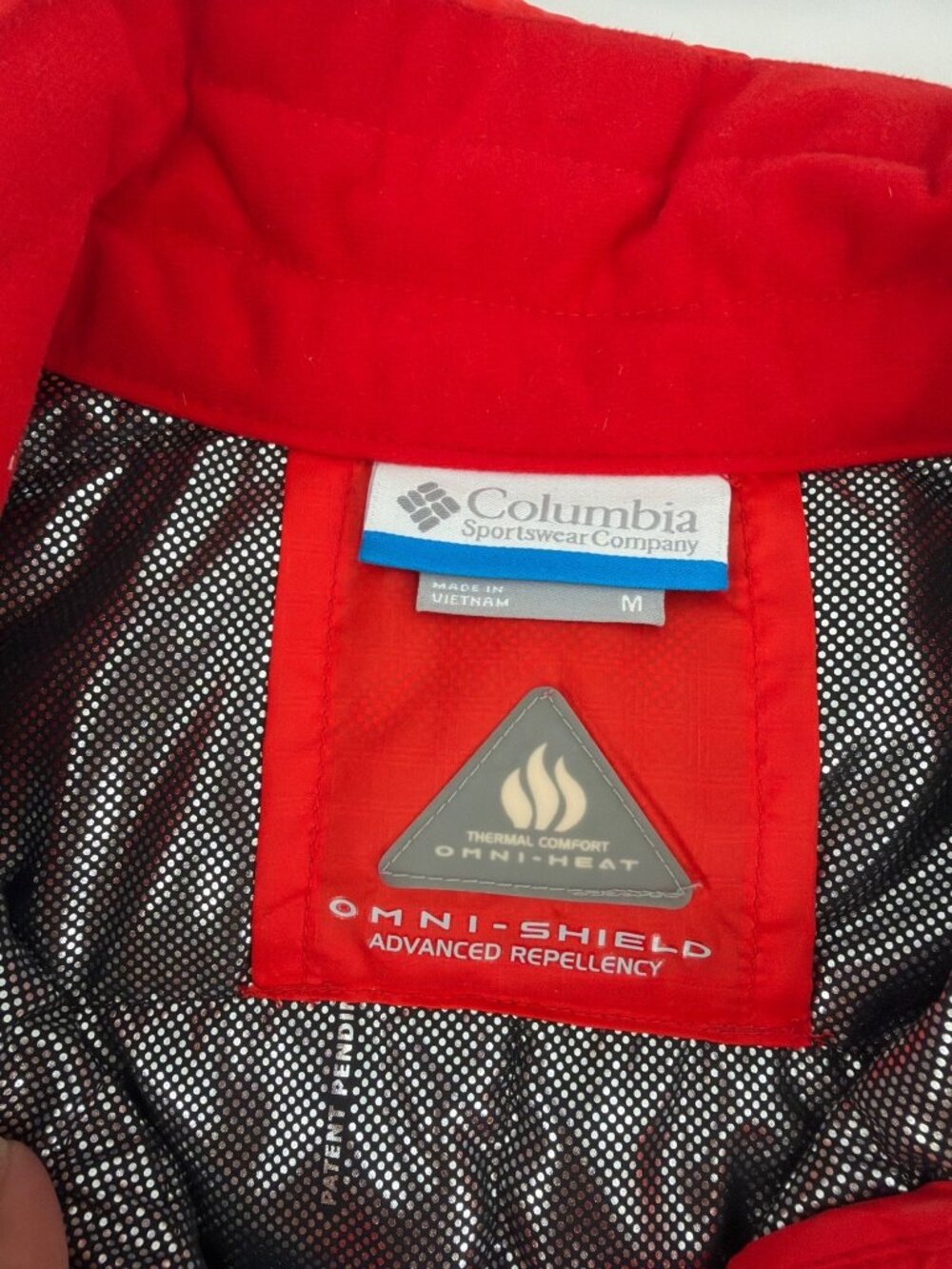 Columbia Womens Medium Insulated Omni Heat Heavenly II Vest Red Quilted Outdoor - Picture 3 of 9